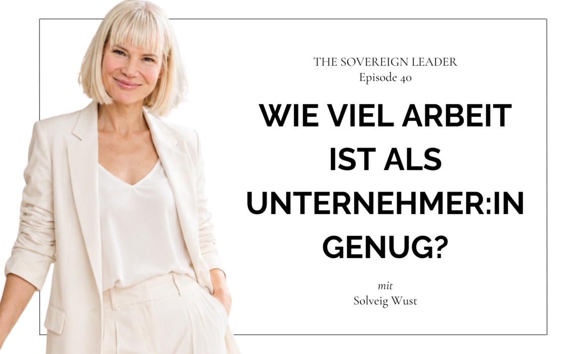 Als Unternehmer:in genug gearbeitet